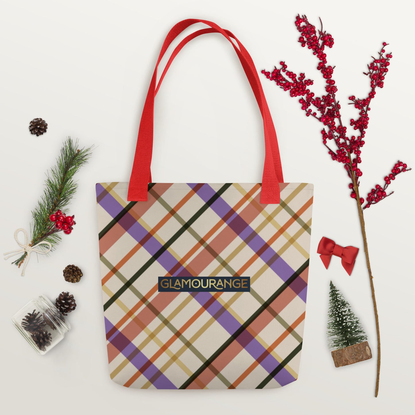 Tote Bag Women Designer (Stripe Bag Pattern 007)