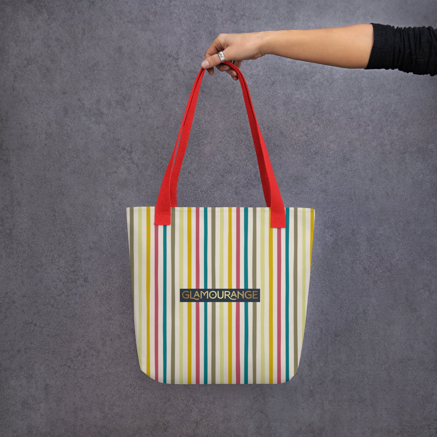 Tote Bag Women Designer (Stripe Bag Pattern 009)