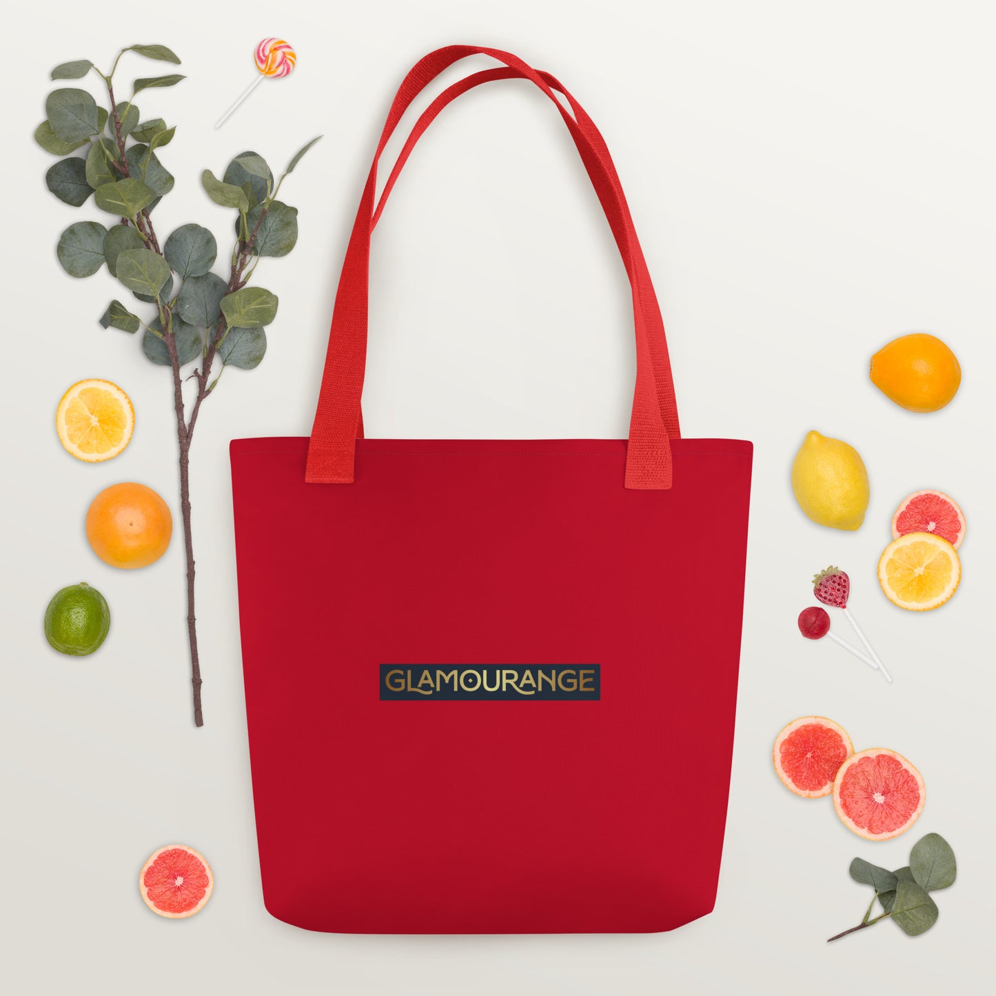 Tote Bag Designer Womens (Red Colour 002)