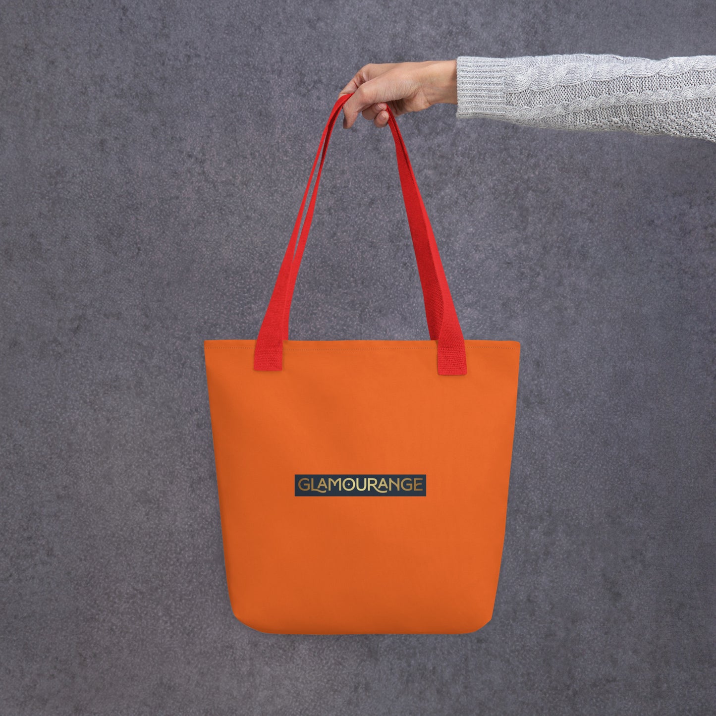 Tote Bag Designer Womens (Orange Colour 003)