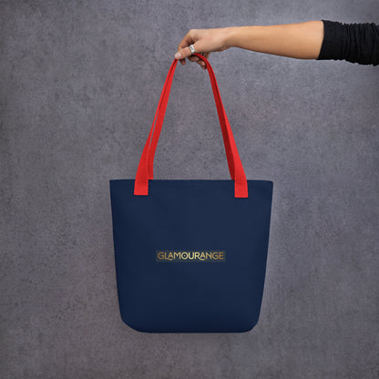 Tote Bag Designer Womens (Navy Colour 009)