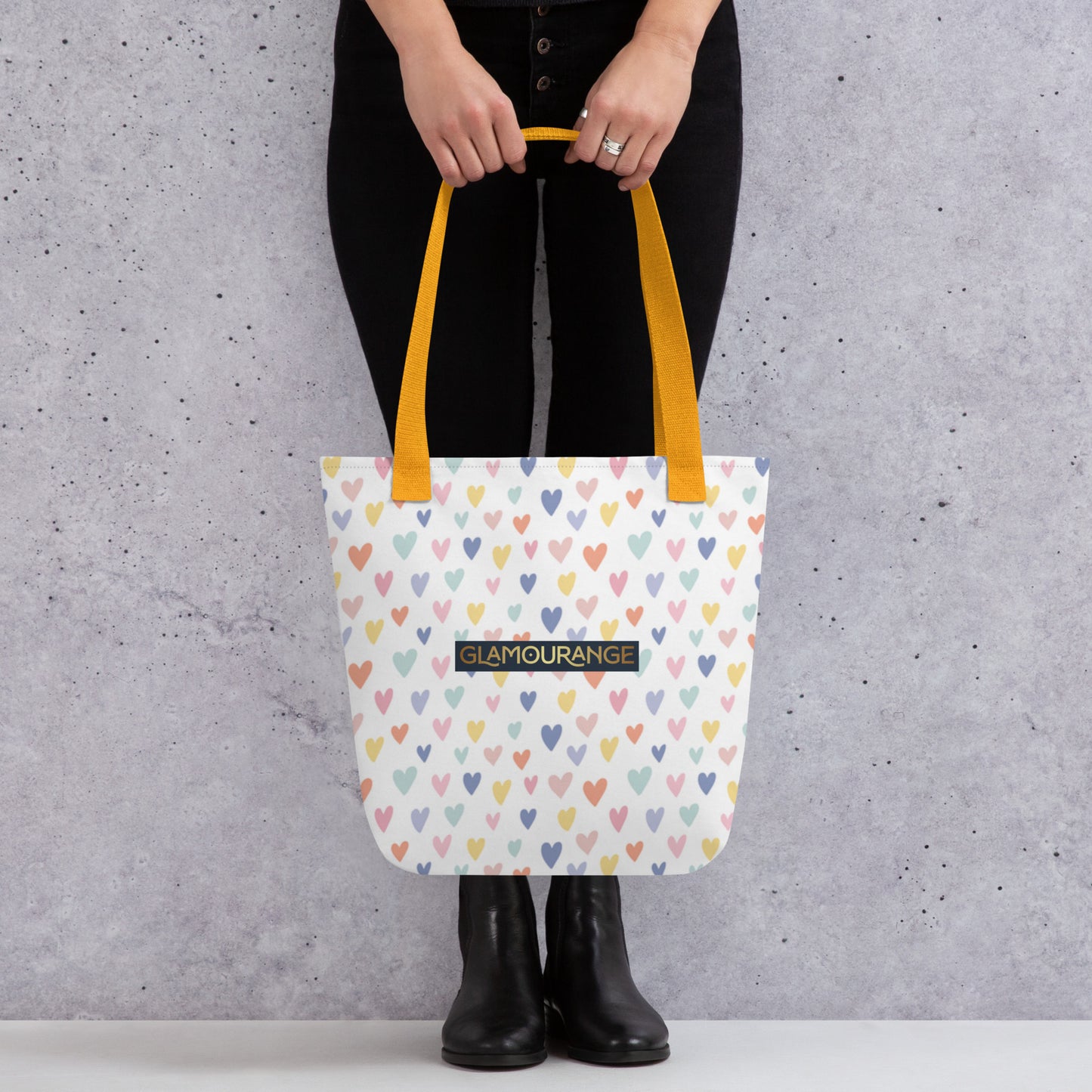 Tote Bag Women Designer (Love Pattern 003)