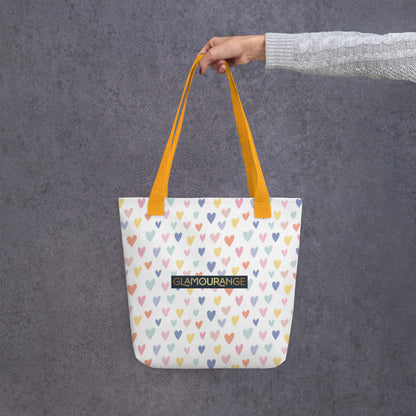 Tote Bag Women Designer (Love Pattern 003)