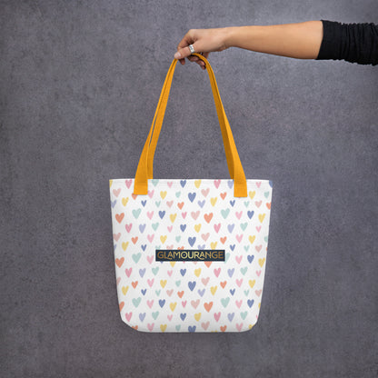 Tote Bag Women Designer (Love Pattern 003)