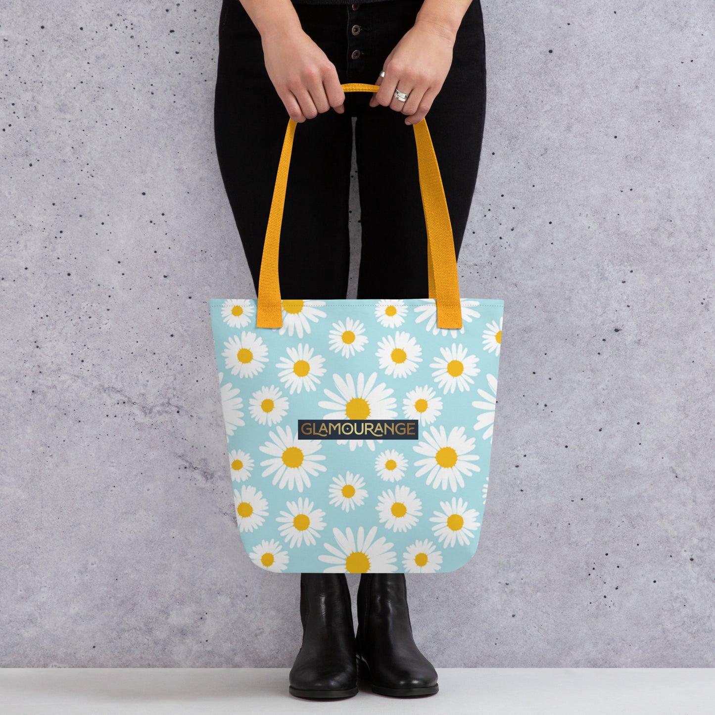 Tote Bag Women Designer (Flower Pattern 004)