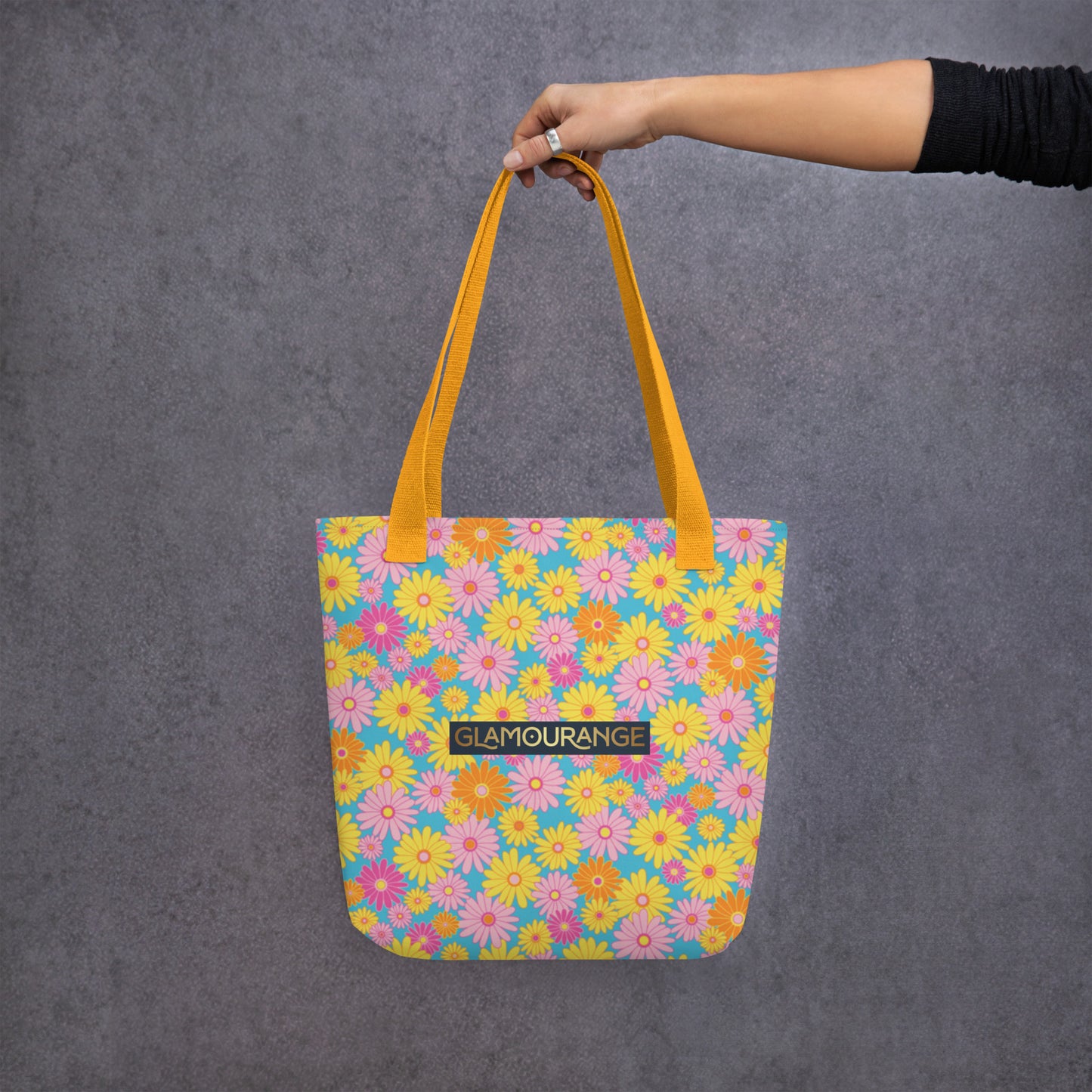 Tote Bag Women Designer (Flower Pattern 006)