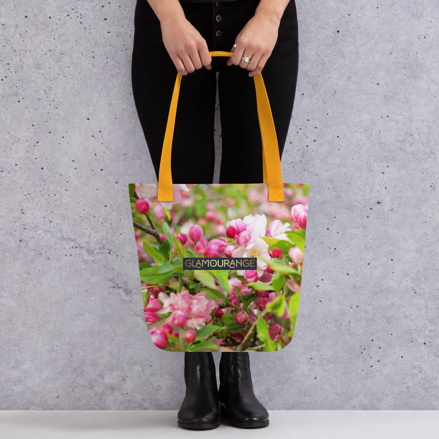 Tote Bag Women Designer (Flower Pattern 0017)