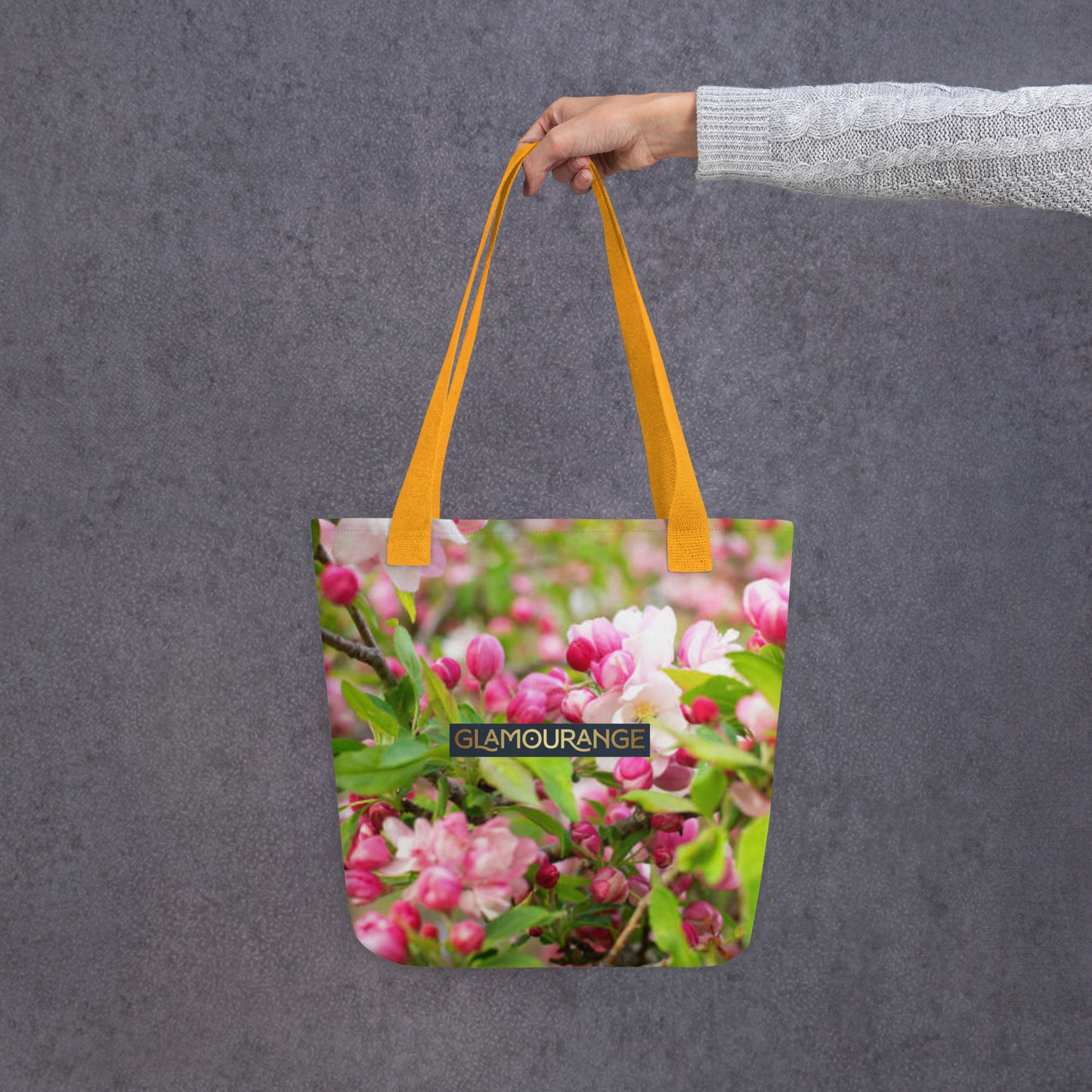 Tote Bag Women Designer (Flower Pattern 0017)