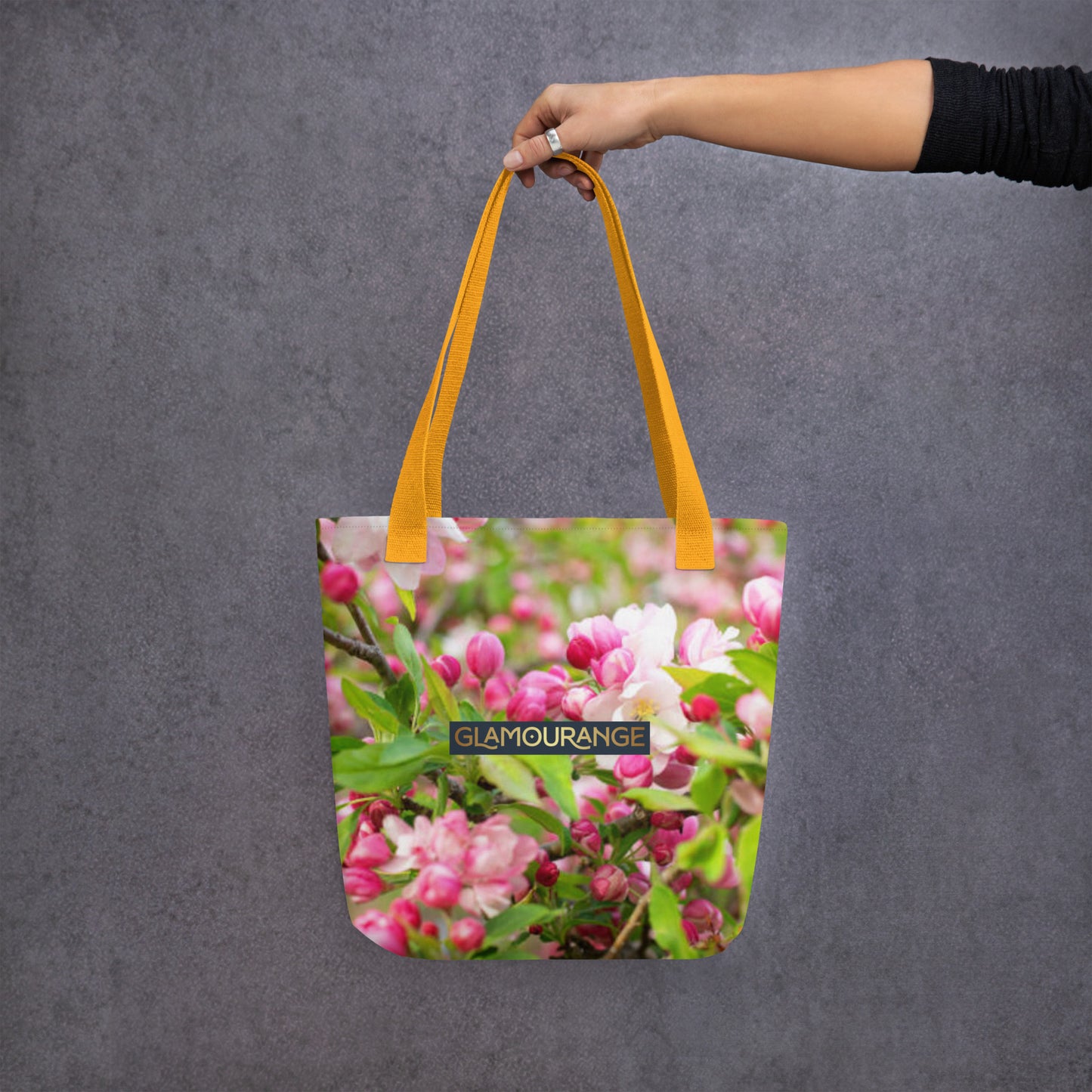 Tote Bag Women Designer (Flower Pattern 0017)