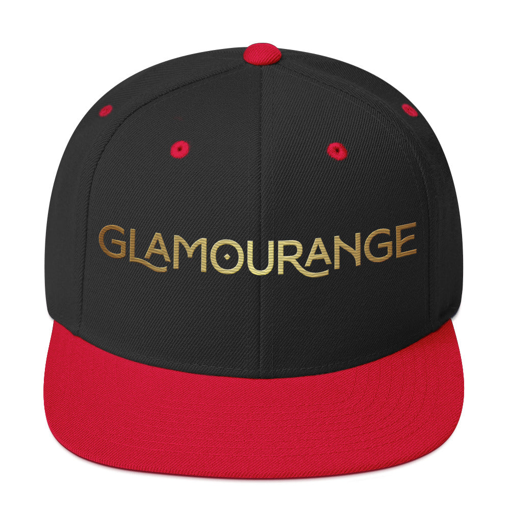 Classic Snapback Hat (Glamourange Limited Editions: Large Logo - 001 Model)