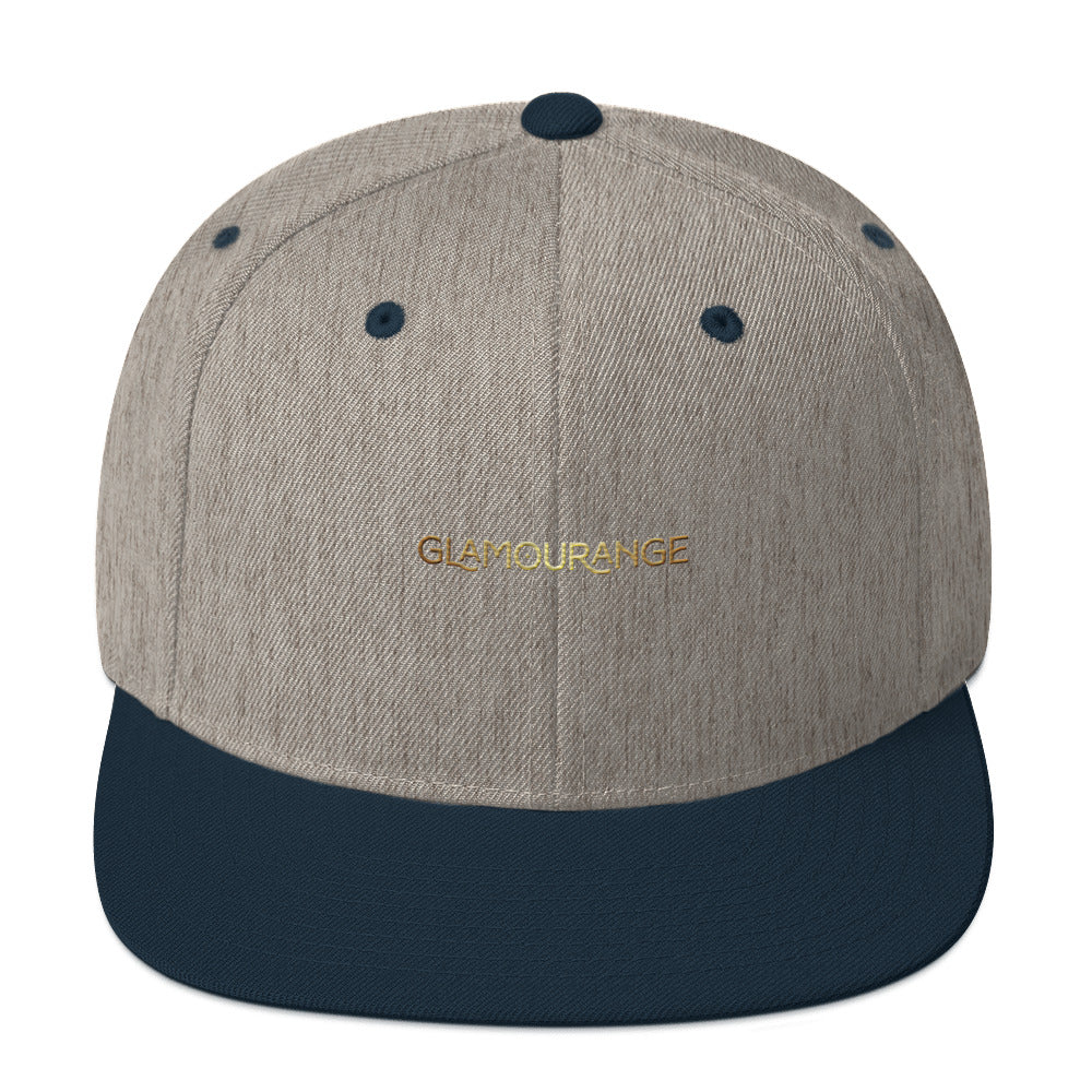 Classic Snapback Hat (Glamourange Limited Editions: Small Logo - 002 Model)