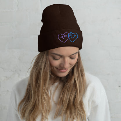 Cuffed Beanie Women Designer (Luxury Cuffed Beanie - Colour 0017)