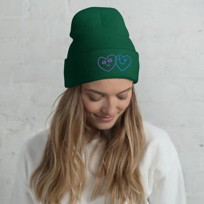 Cuffed Beanie Women Designer (Luxury Cuffed Beanie - Colour 0017)