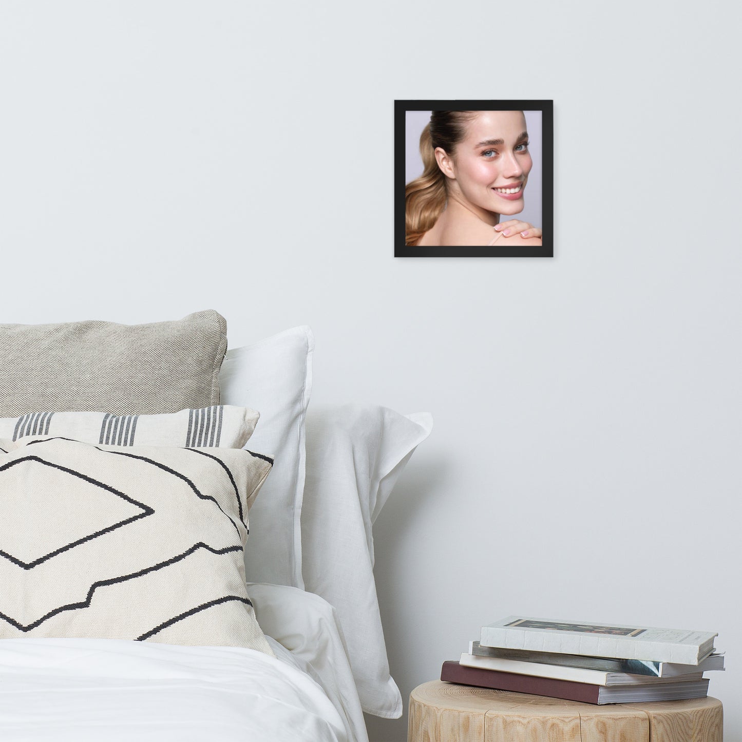 Smiles + Laughter = Priceless. Framed Poster Wall Art (Horizontal Model 0031)