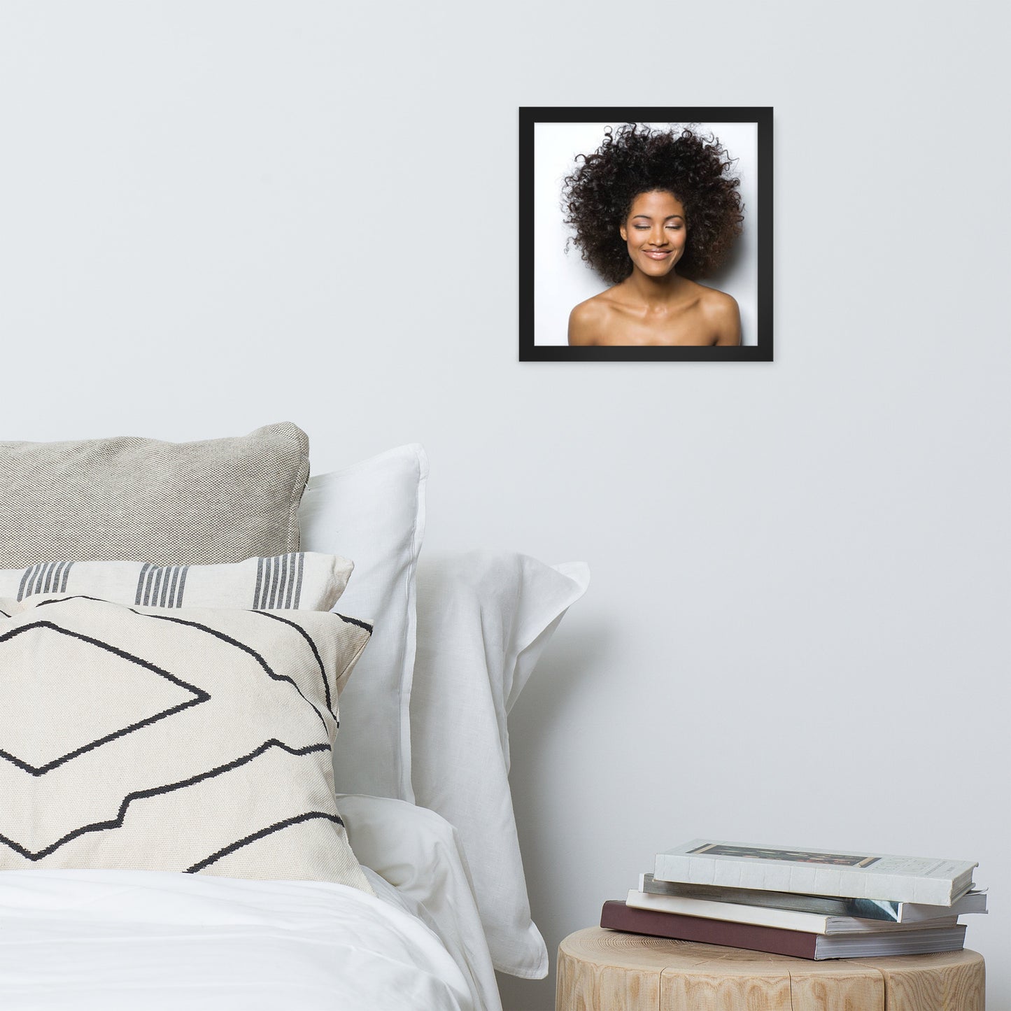 Smiles + Laughter = Priceless. Framed Poster Wall Art (Horizontal Model 004)