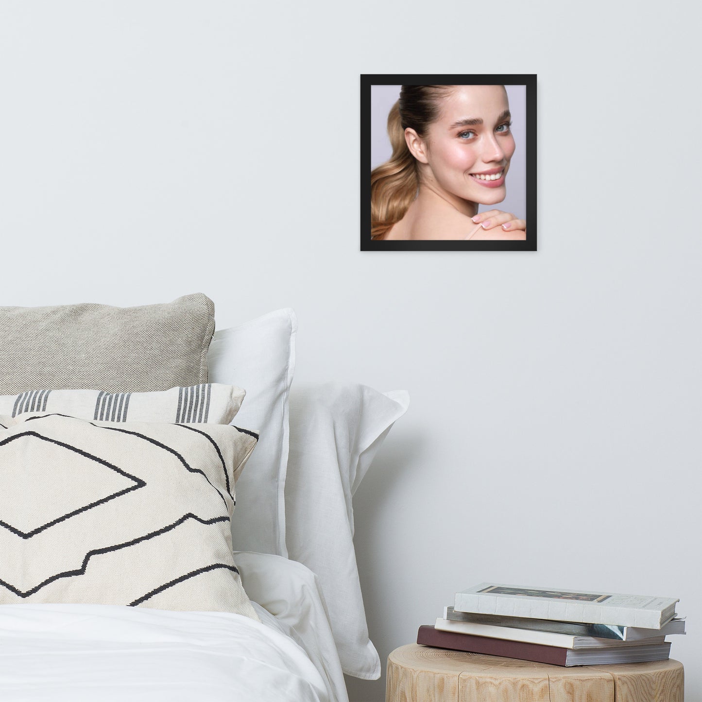 Smiles + Laughter = Priceless. Framed Poster Wall Art (Horizontal Model 0031)