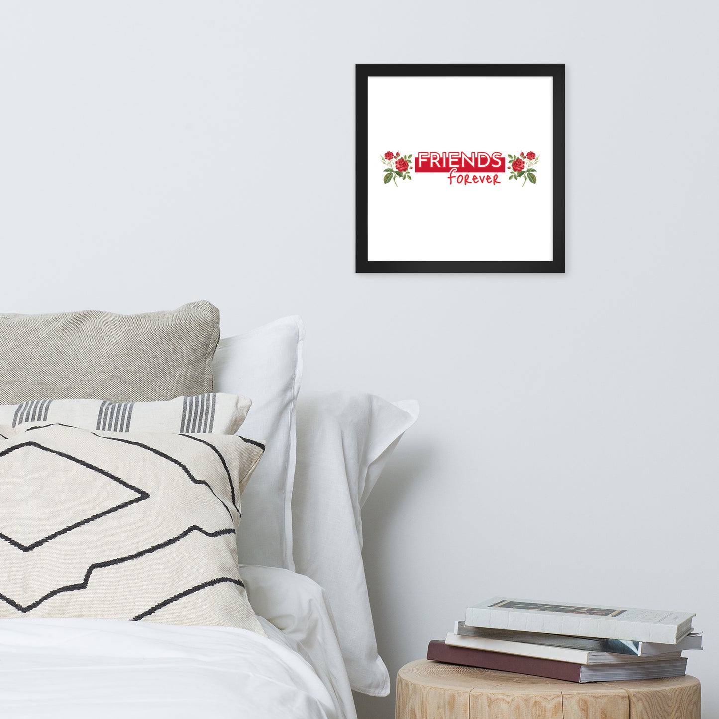 Framed Poster (Friends Forever - Lifestyle Framed Poster Horizontal - Model 002)