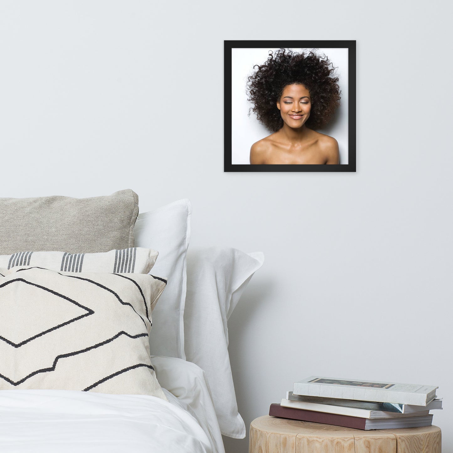 Smiles + Laughter = Priceless. Framed Poster Wall Art (Horizontal Model 004)