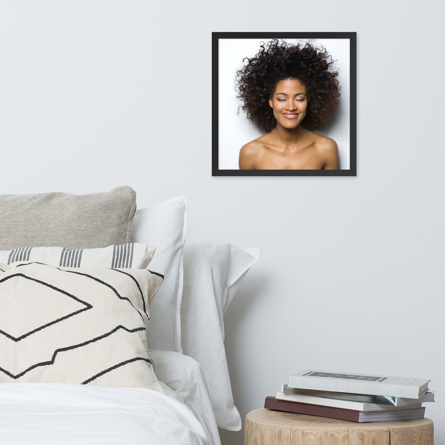 Smiles + Laughter = Priceless. Framed Poster Wall Art (Horizontal Model 004)