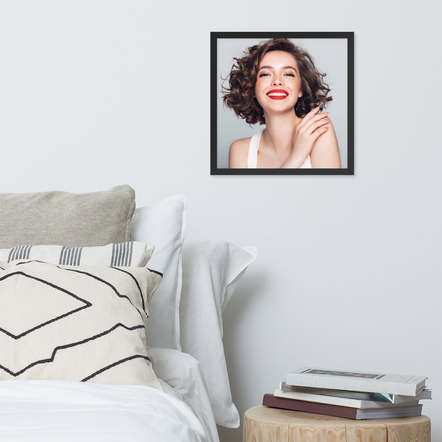 Smiles + Laughter = Priceless. Framed Poster Wall Art (Horizontal Model 0018)