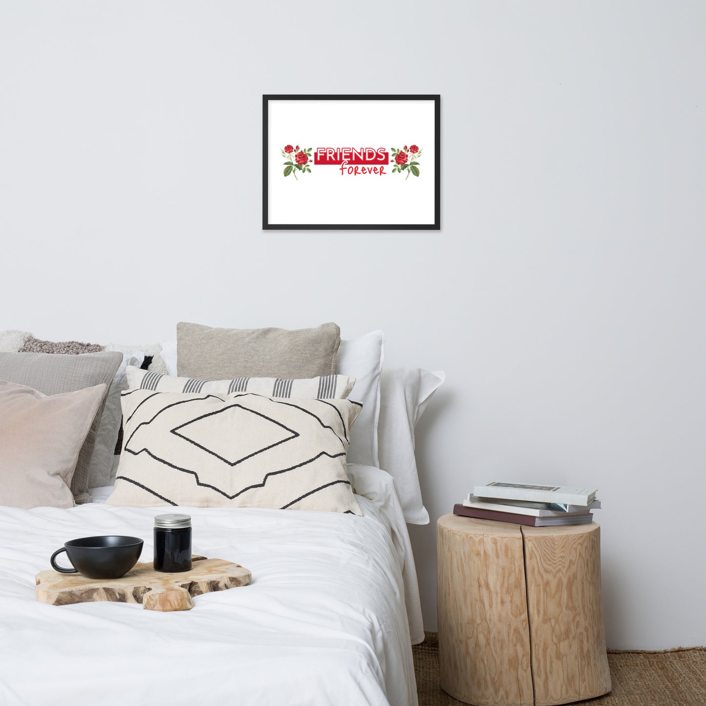 Framed Poster (Friends Forever - Lifestyle Framed Poster Horizontal - Model 002)