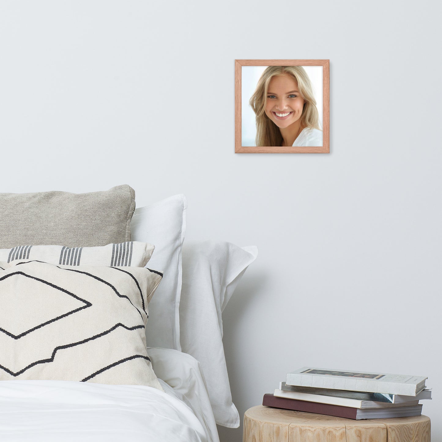 Smiles + Laughter = Priceless. Framed Poster Wall Art (Horizontal Model 0037)