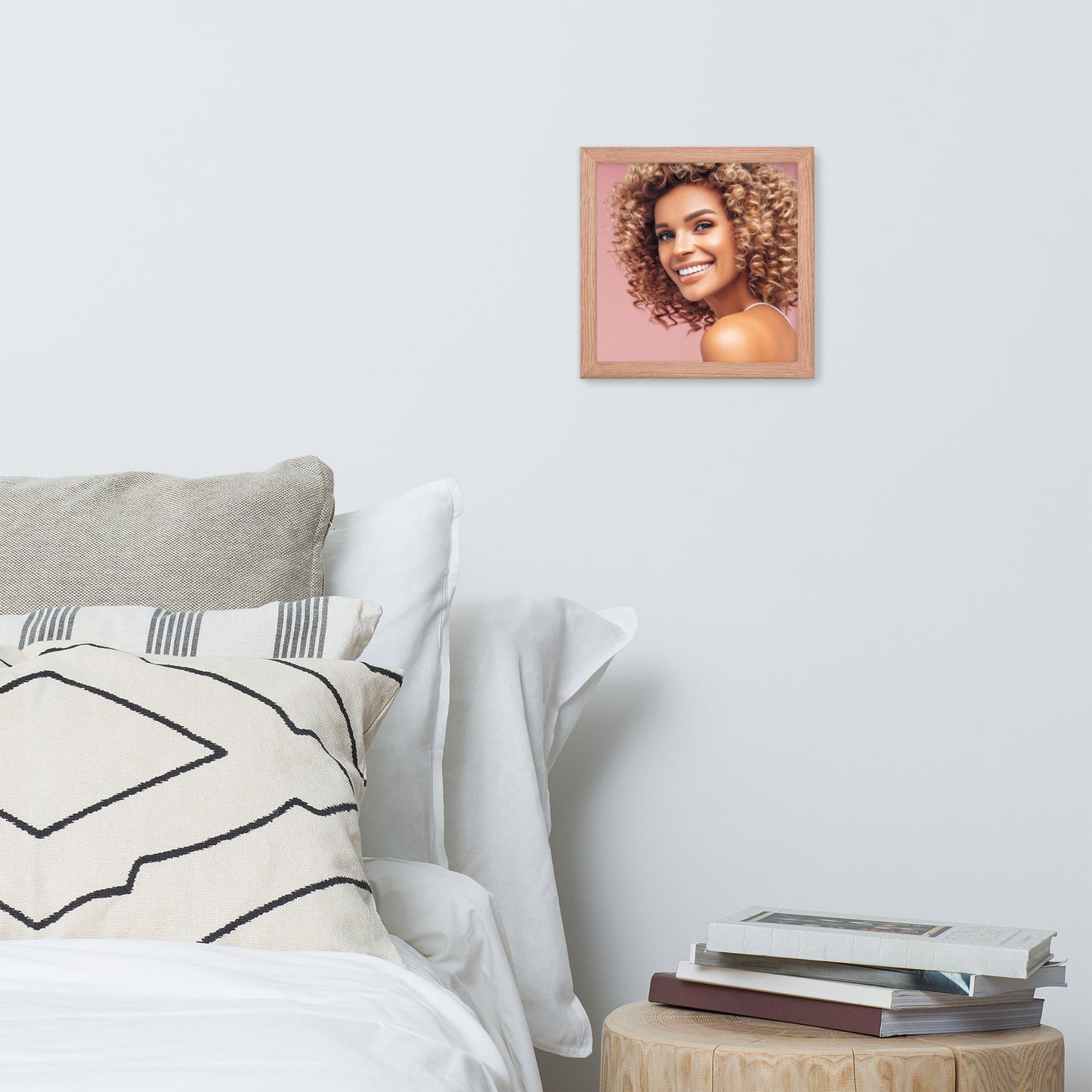 Smiles + Laughter = Priceless. Framed Poster Wall Art (Horizontal Model 0053)