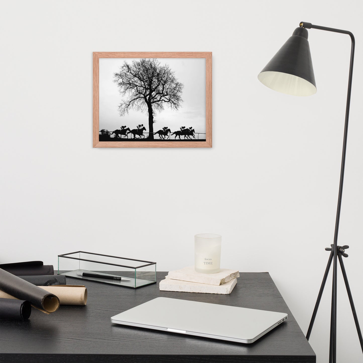 Framed Poster (Horse Wall Art Horizontal - Model 001)