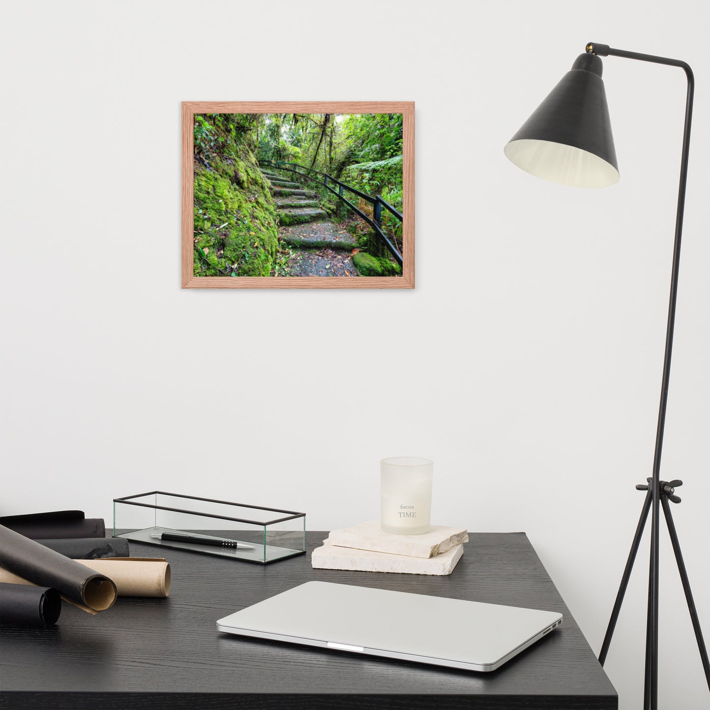 Scenic Nature View Framed Poster Wall Art (Horizontal Model 007)