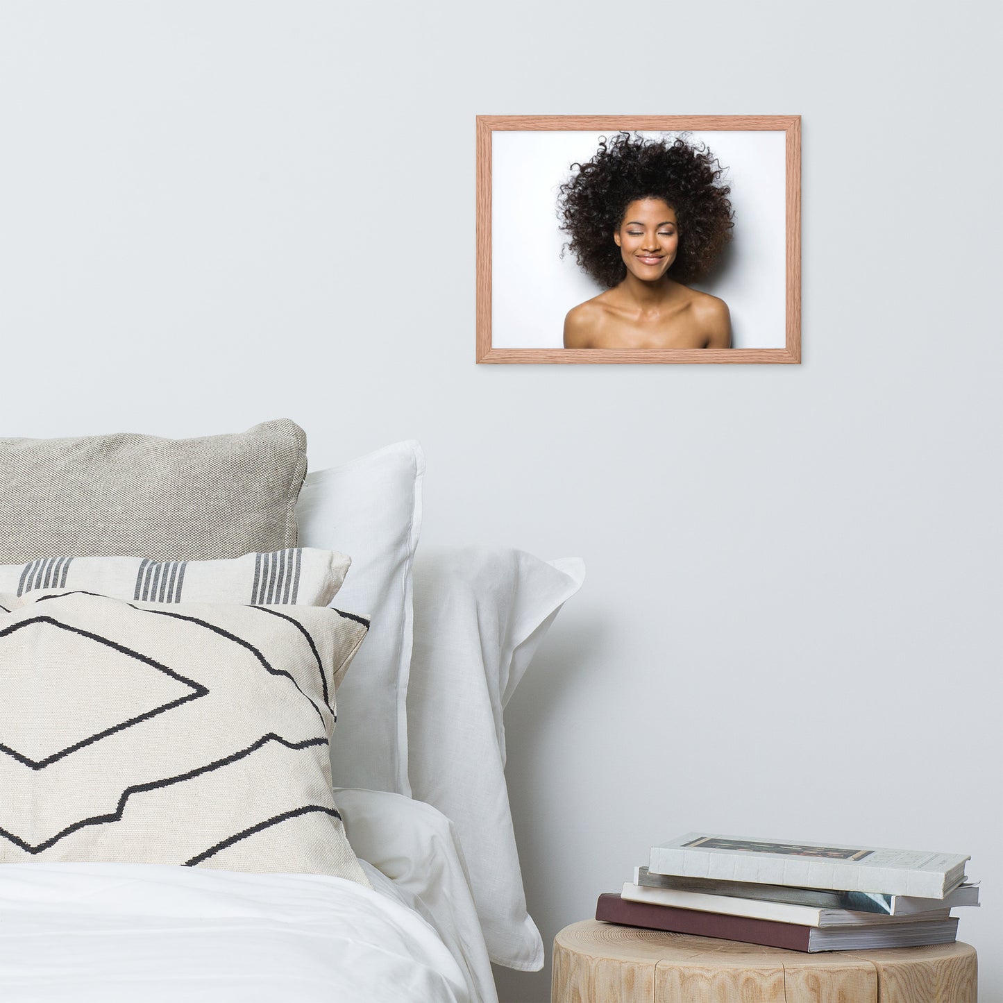 Smiles + Laughter = Priceless. Framed Poster Wall Art (Horizontal Model 004)