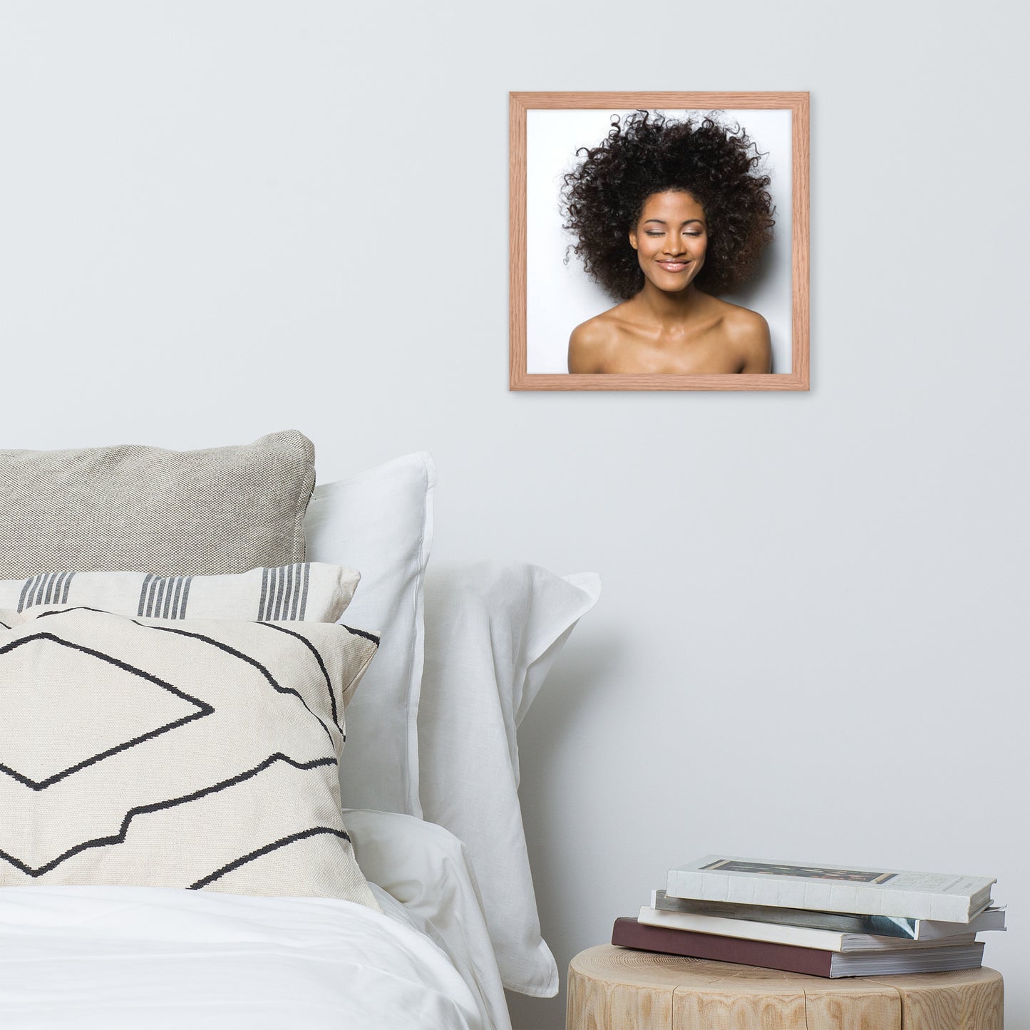 Smiles + Laughter = Priceless. Framed Poster Wall Art (Horizontal Model 004)