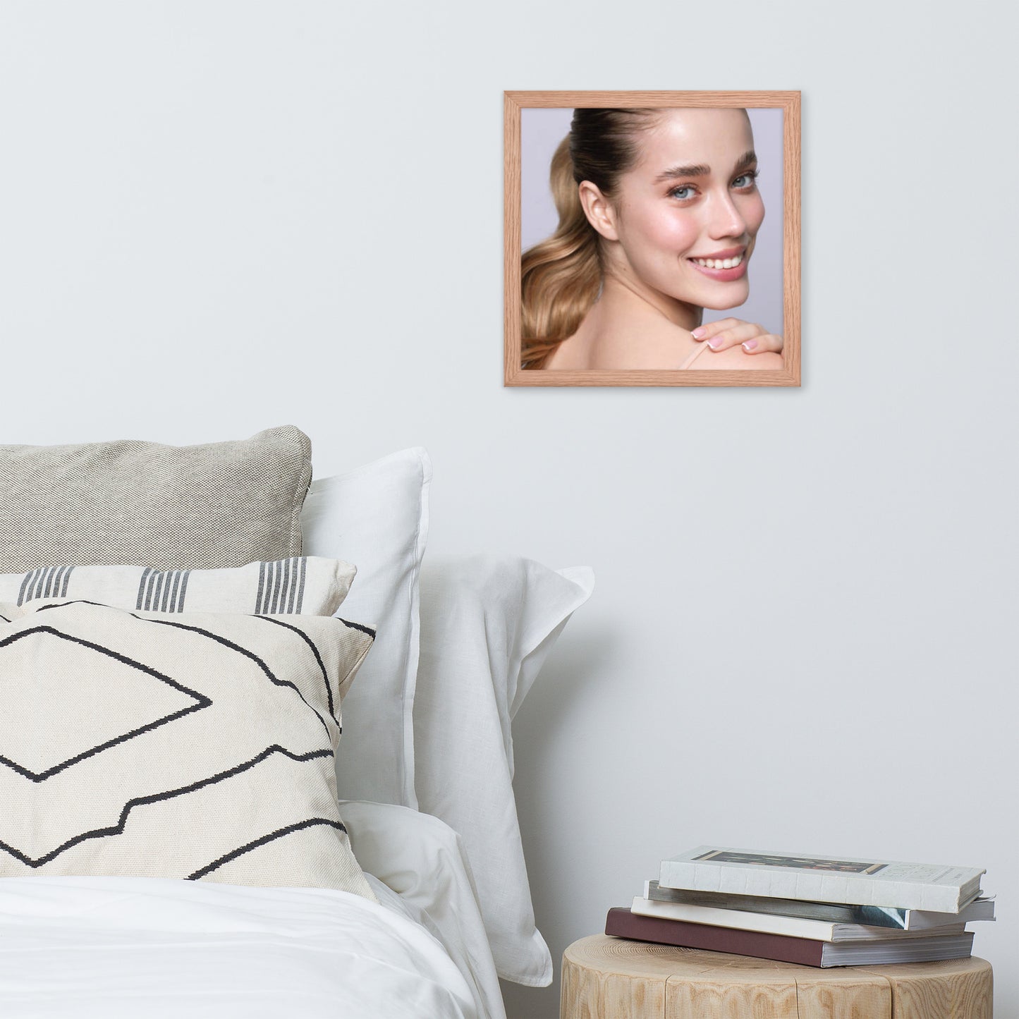 Smiles + Laughter = Priceless. Framed Poster Wall Art (Horizontal Model 0031)