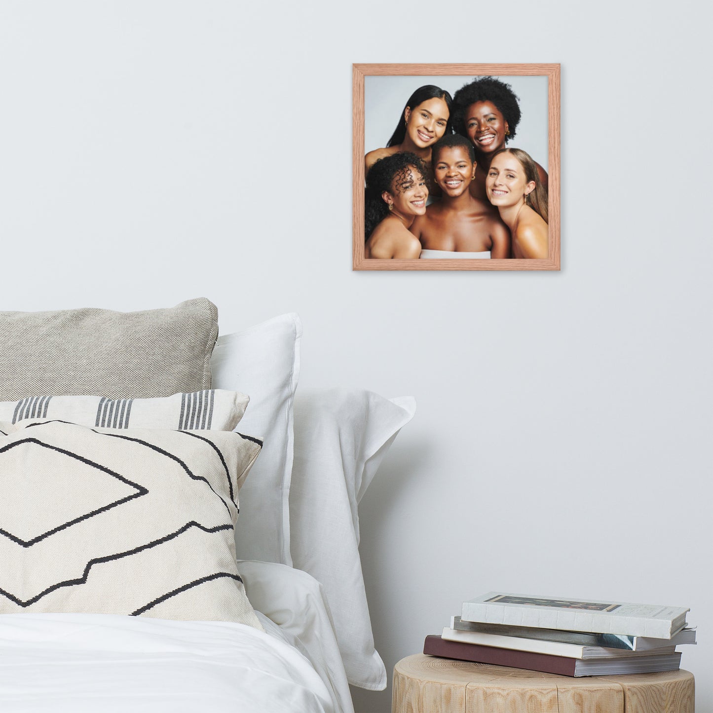 Smiles + Laughter = Priceless. Framed Poster Wall Art (Horizontal Model 0036)