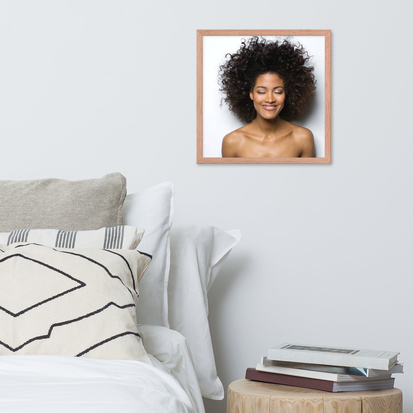 Smiles + Laughter = Priceless. Framed Poster Wall Art (Horizontal Model 004)