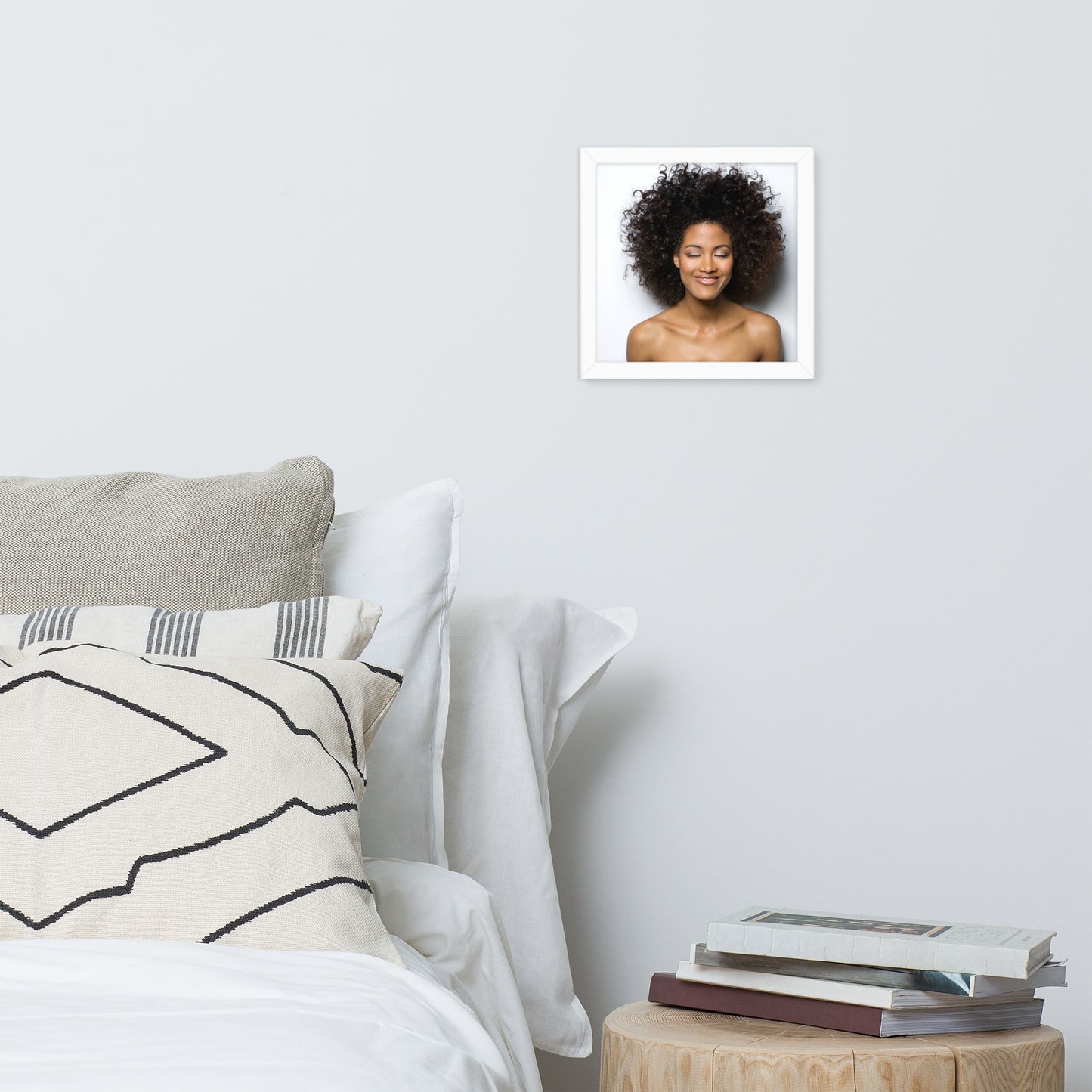 Smiles + Laughter = Priceless. Framed Poster Wall Art (Horizontal Model 004)