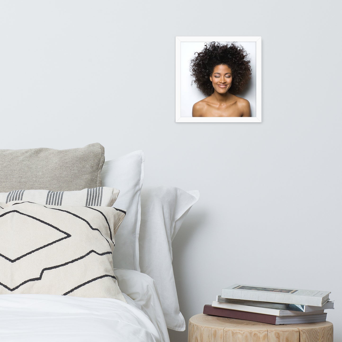 Smiles + Laughter = Priceless. Framed Poster Wall Art (Horizontal Model 004)