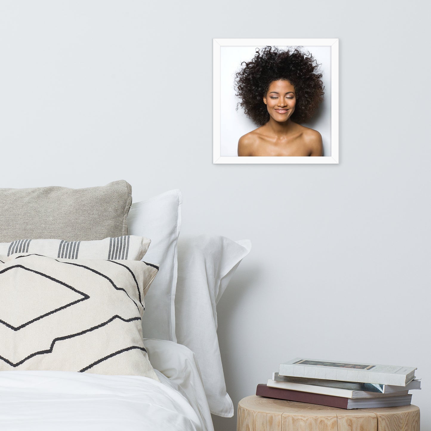 Smiles + Laughter = Priceless. Framed Poster Wall Art (Horizontal Model 004)