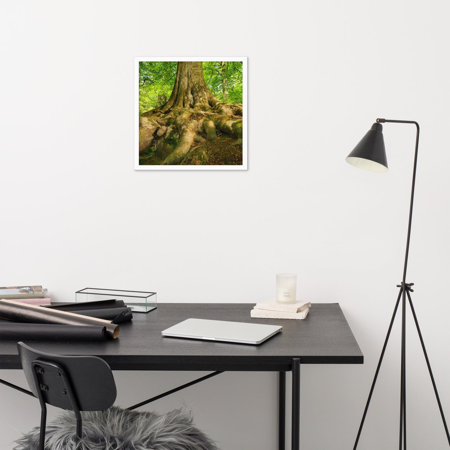 Scenic Nature View Framed Poster Wall Art (Horizontal Model 002)