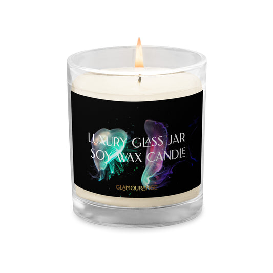 Glass Jar Soy Wax Candle (Underground Scenic Ocean Life - Nature Label 0030)