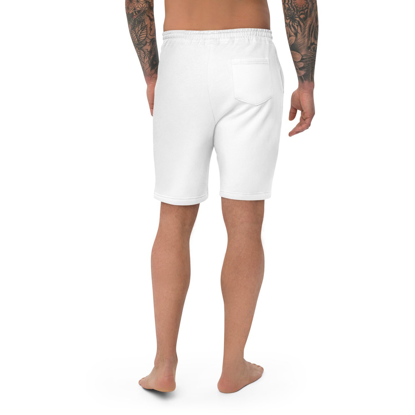 Men's Fleece Shorts (Glamourange Luxury Fleece Shorts Mens - 001 Model)