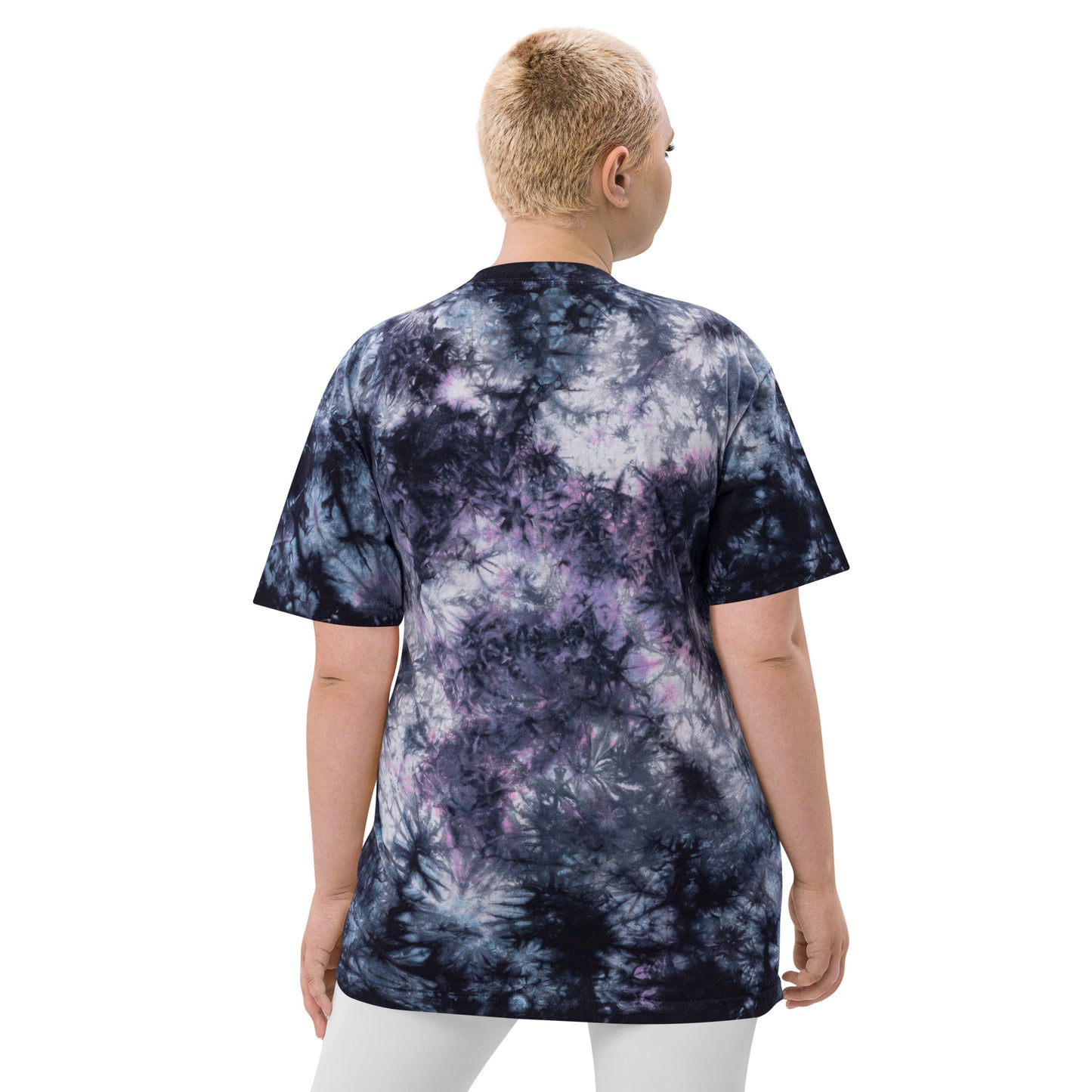 Tie Dye T-Shirt: Milky Way (Glamourange Oversized Tie-Dye T-Shirts)