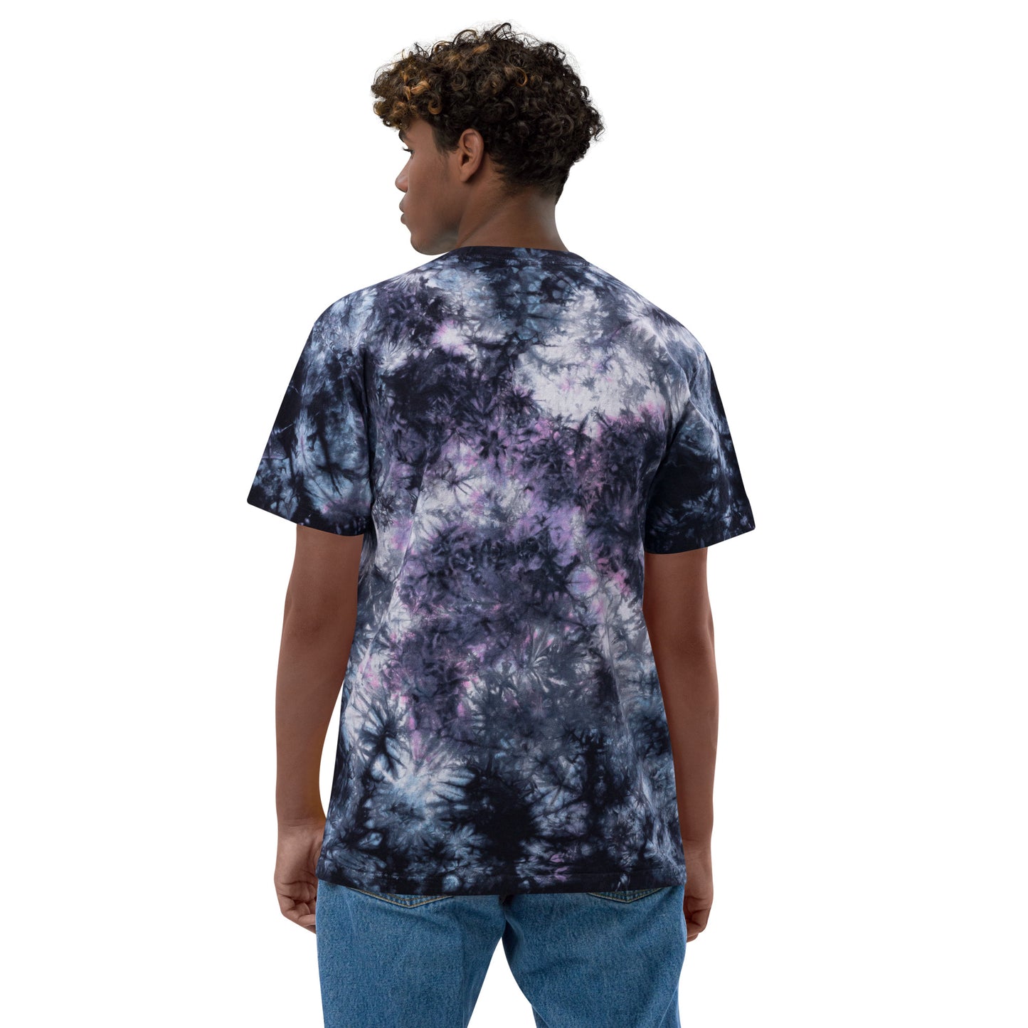 Tie Dye T-Shirt: Milky Way (Glamourange Oversized Tie-Dye T-Shirts)