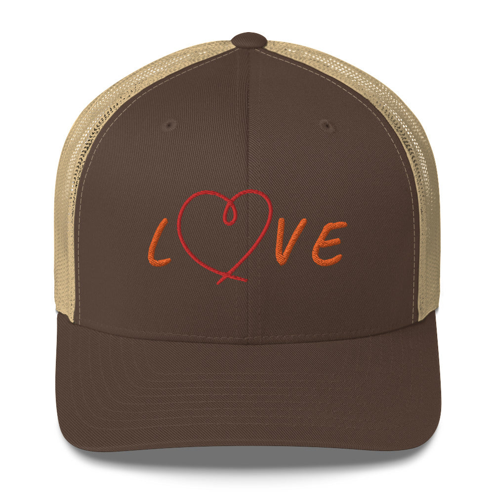 Trucker Cap Women (Love Trucker Cap - Model 007)