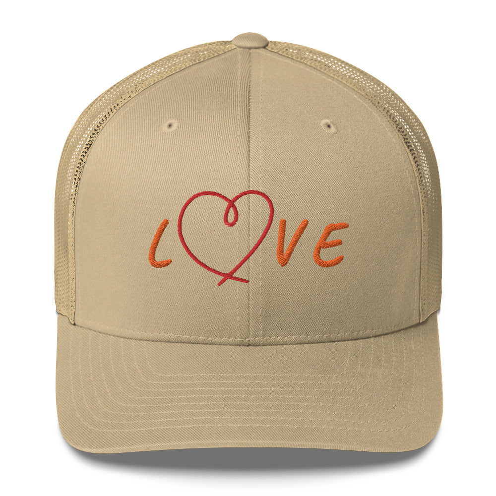 Trucker Cap Women (Love Trucker Cap - Model 007)