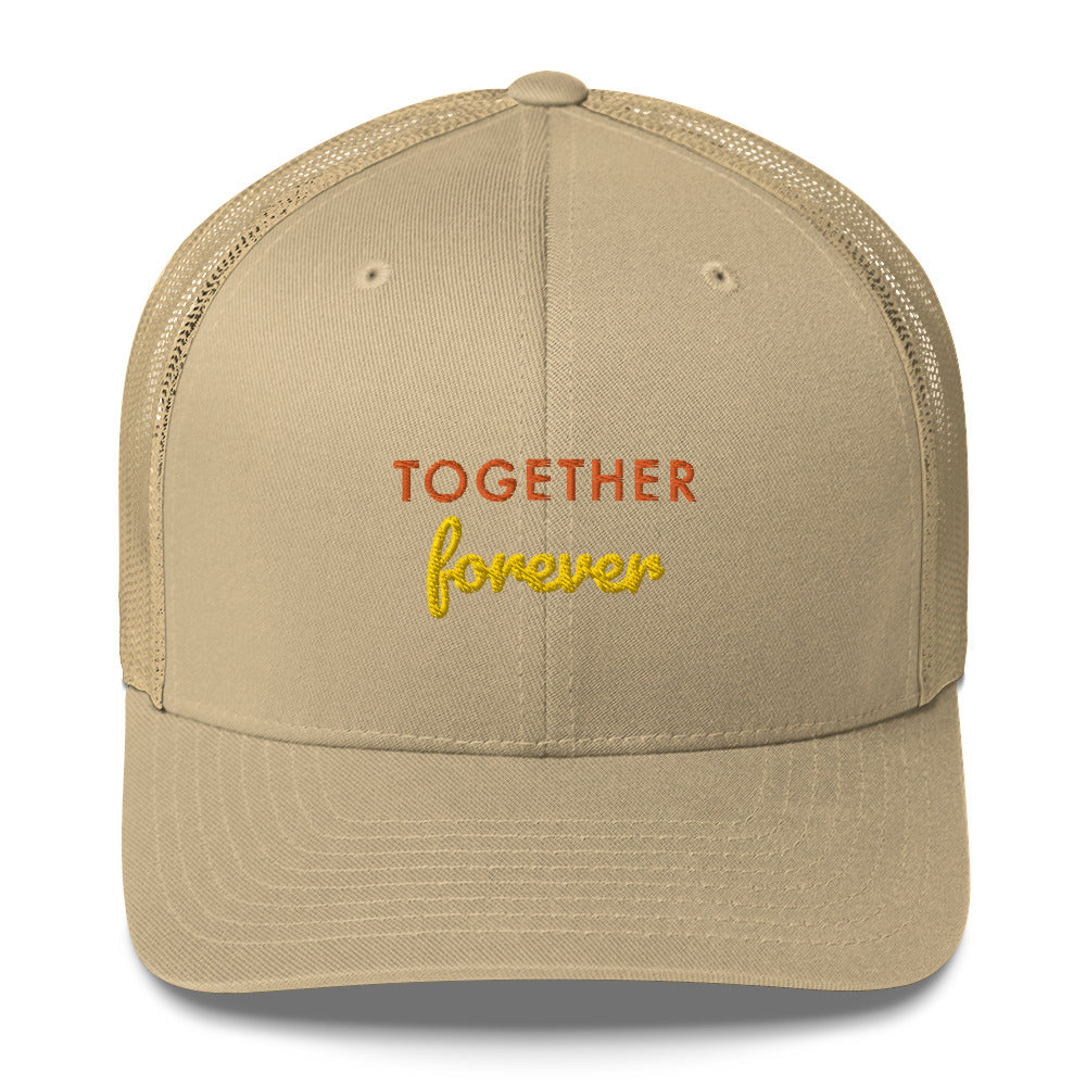 Trucker Cap Women (Together Forever Trucker Cap - Model 008)