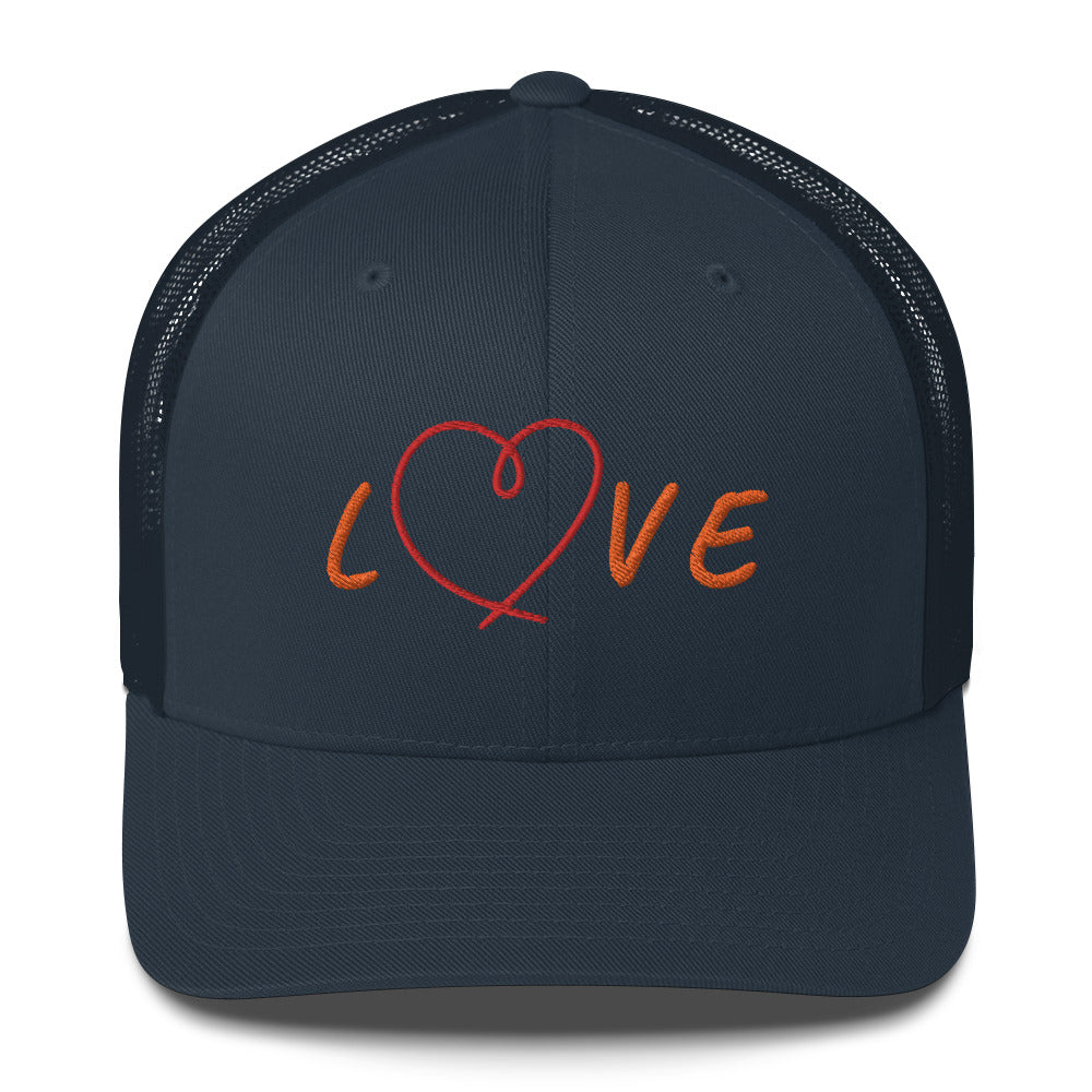 Trucker Cap Women (Love Trucker Cap - Model 007)