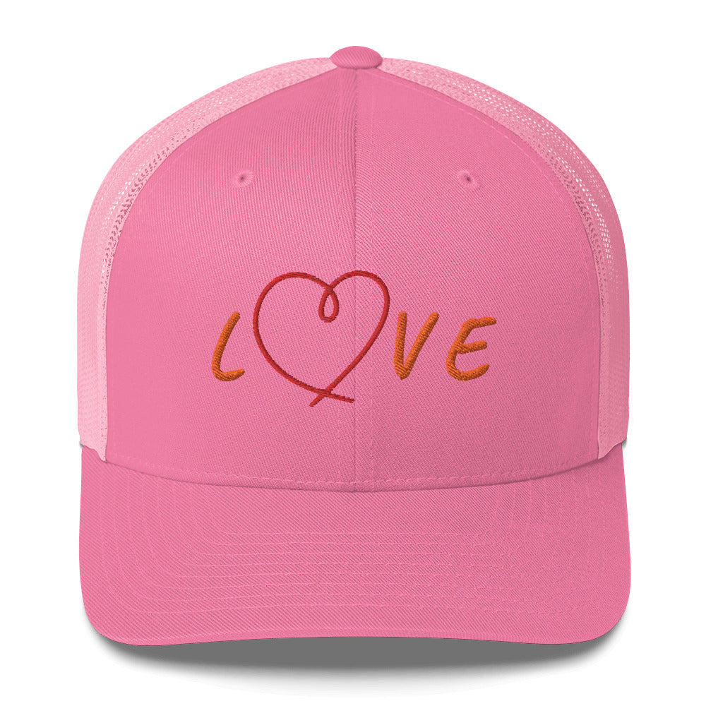 Trucker Cap Women (Love Trucker Cap - Model 007)