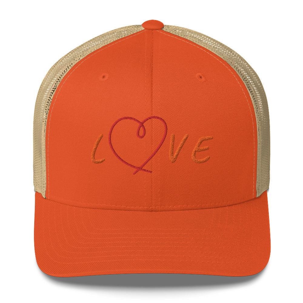 Trucker Cap Women (Love Trucker Cap - Model 007)