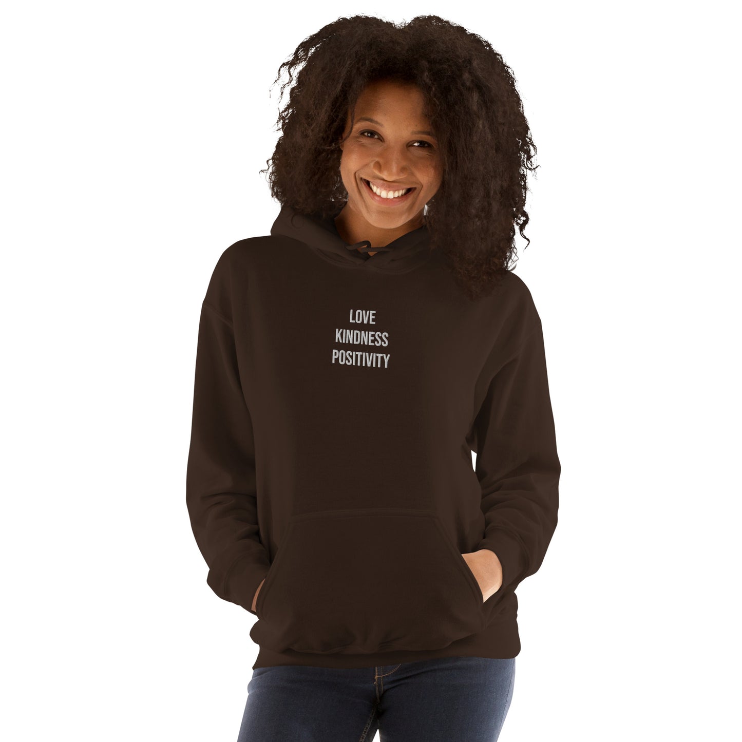 Hoodie Womens (Heavy Blend Hoodie Women's: Front Print - 001 Model)