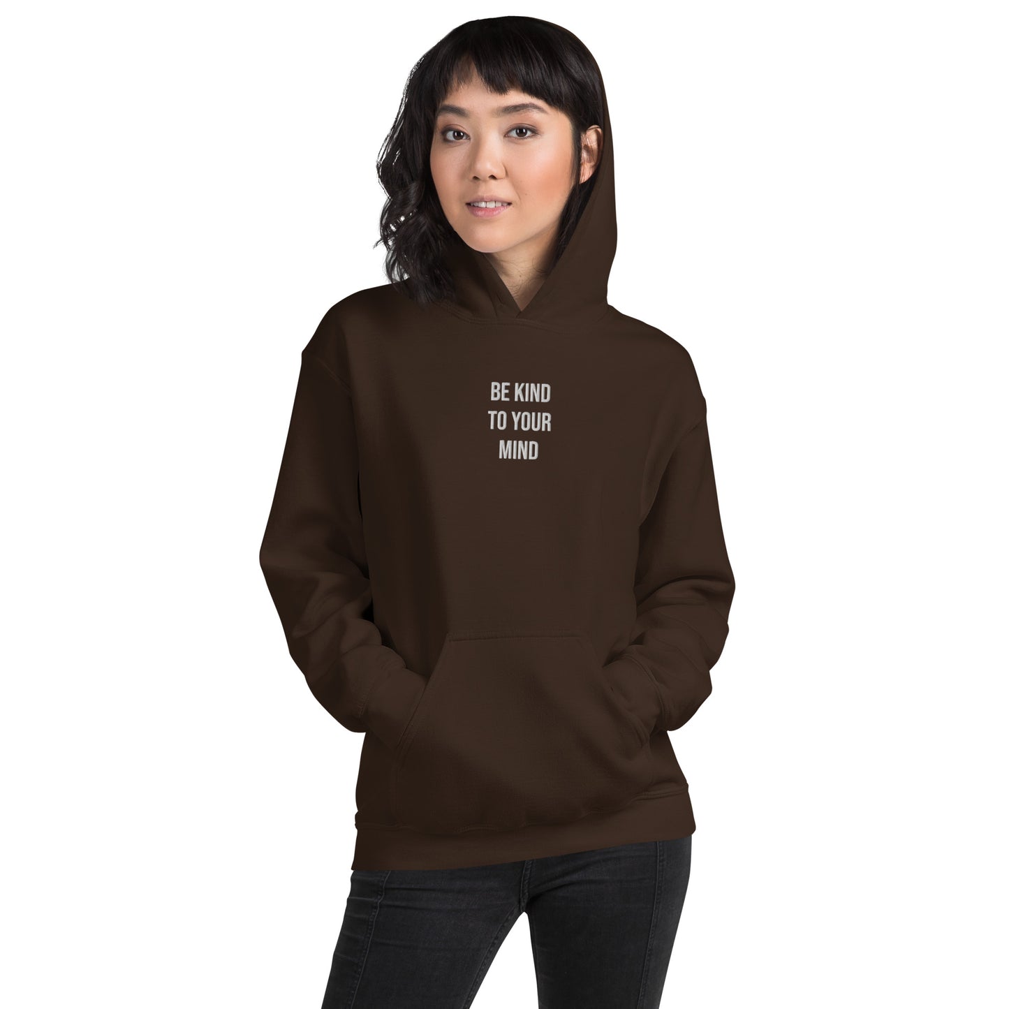 Hoodie Womens (Heavy Blend Hoodie Women's: Front Print - 002 Model)